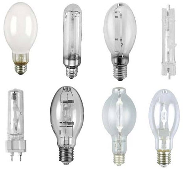 کد 550:انواع لامپ ها